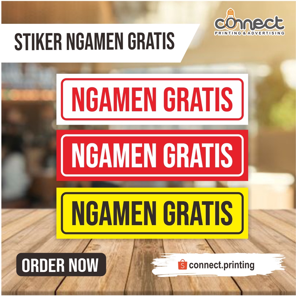 

Stiker Ngamen Gratis, Stiker Peringatan, Stiker Warning, Bahan Vynil Anti air