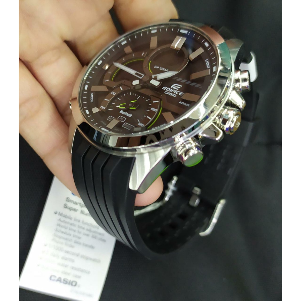 Jam Tangan Pria Casio Edifice ECB-30P-1ADF Original