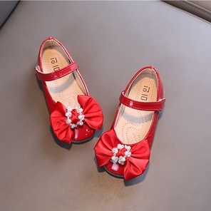 SH46-Sepatu Pesta Anak Perempuan Silky RIbbon