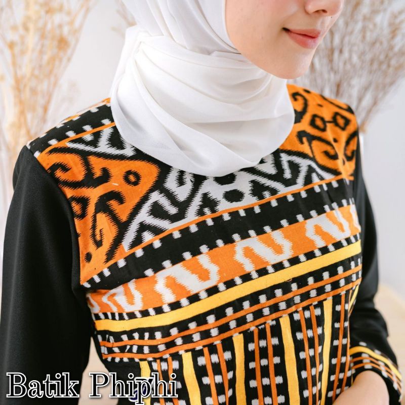 Blouse Kombinasi Modern Size M, L, XL, XXL