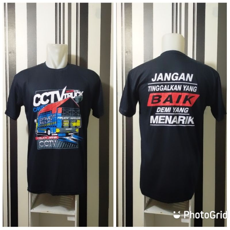 Kaos cctv hitam
