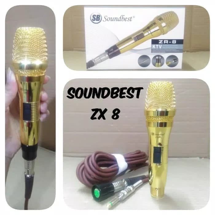 Microphone Kabel Soundbest ZR 8 Gold