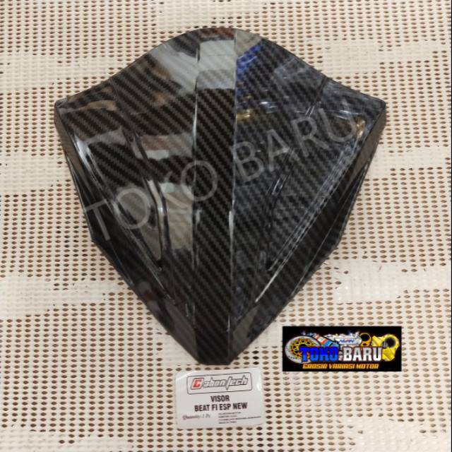 Visor carbon beat fi esp new atau visor beat fi esp new
