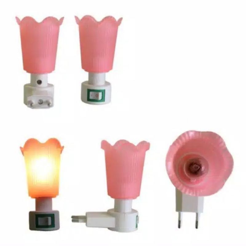 Lampu Tidur Mini Model Bunga 228 5W