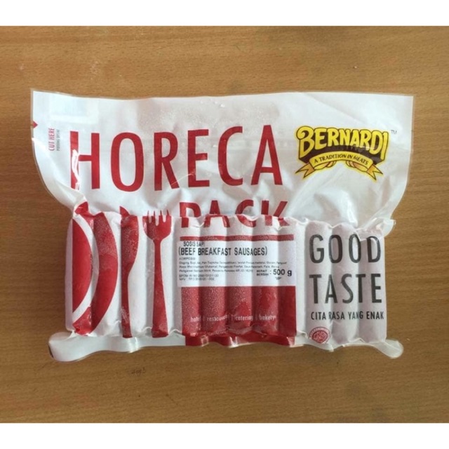 

Bernardi horeca sosis 500gr