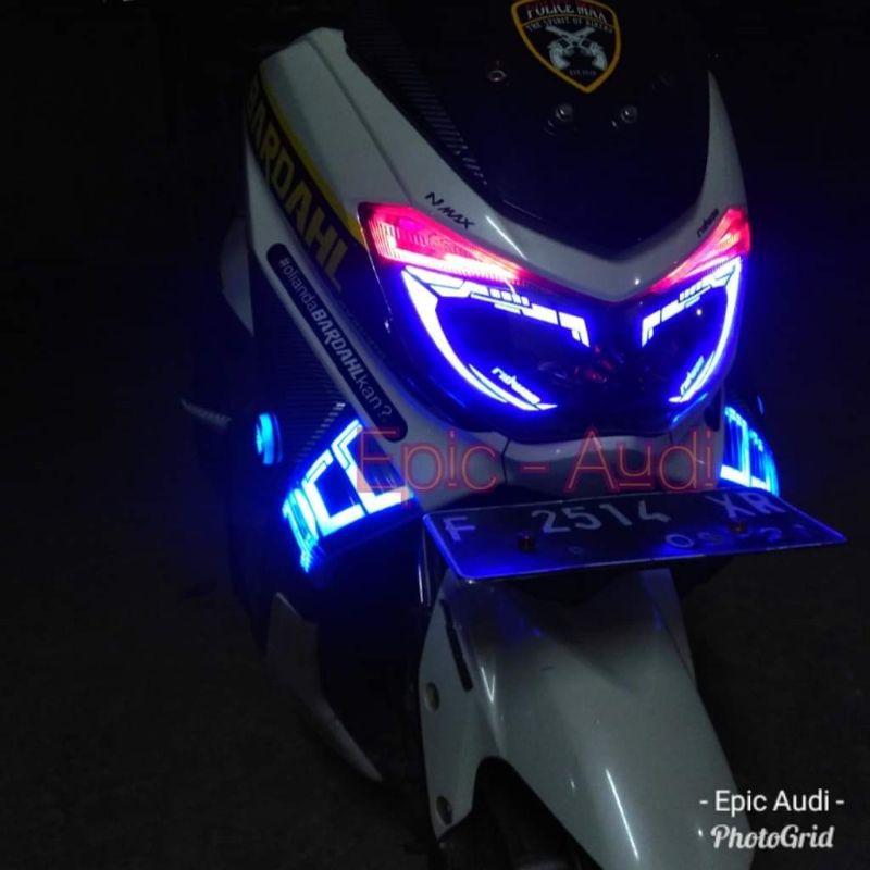 headlamp modifikasi nmax