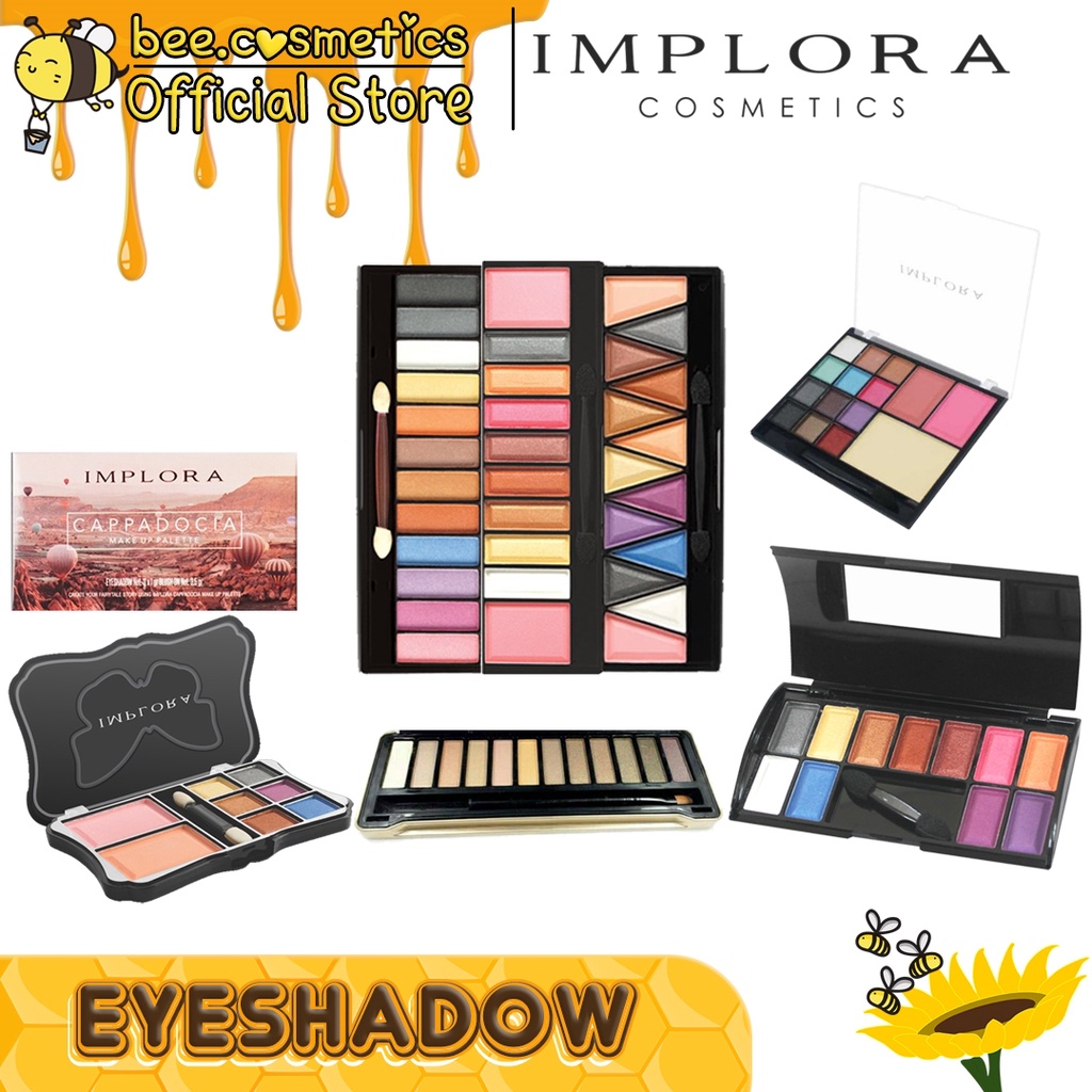 IMPLORA EYESHADOW ALL VARIAN (ES + BLUSH ON 7602/IMPLORA ES 7007/IMPLORA ES 7669B/IMPLORA ES 7669D/I