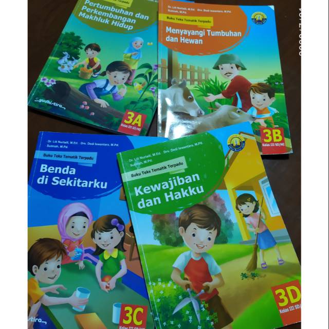 Buku tematik kelas 3 Yudhistira