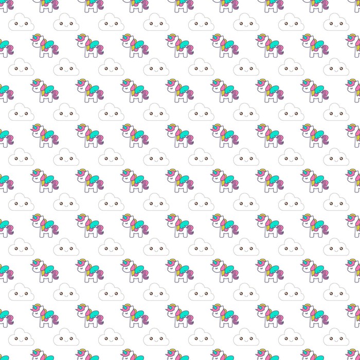 Kertas Scrapbook - Unicorn Design-2