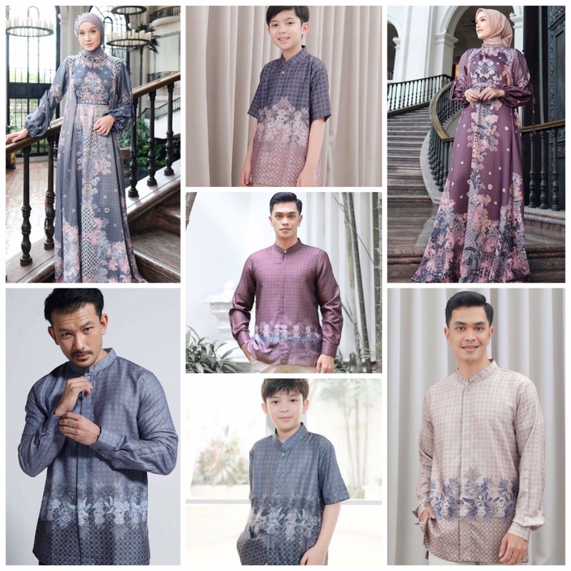 MAYA SERIES by VANILLAHIJAB dress koko dewasa kids dress anak