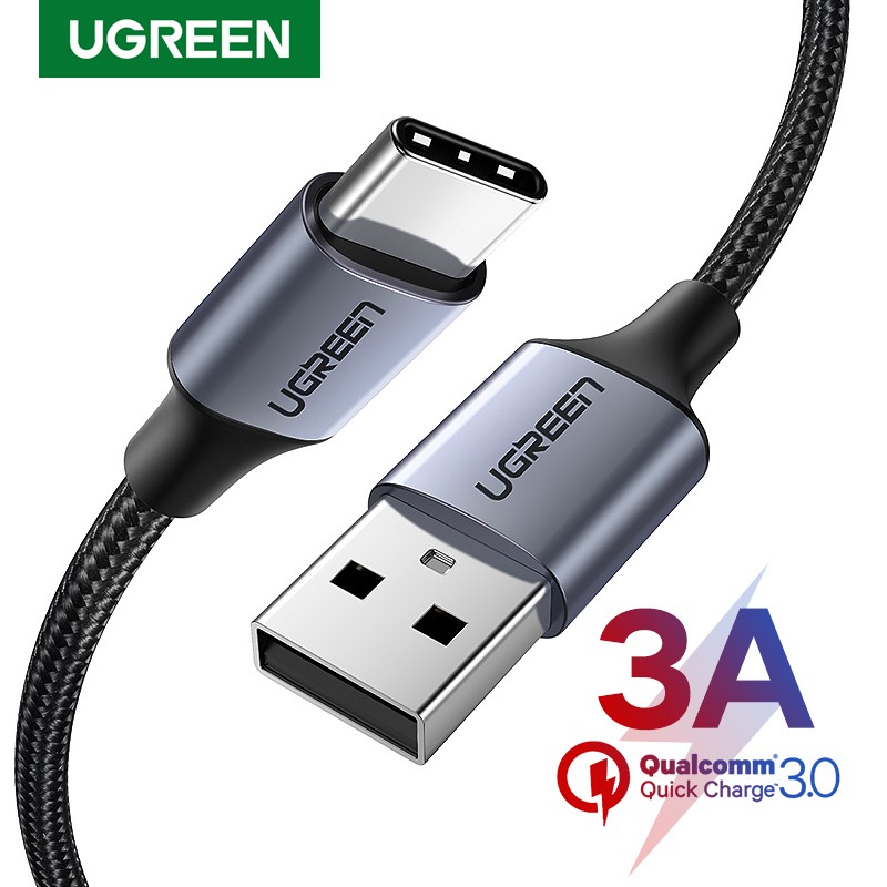 UGREEN Original Upgraded Kabel Nilon Data Charger USB Tipe