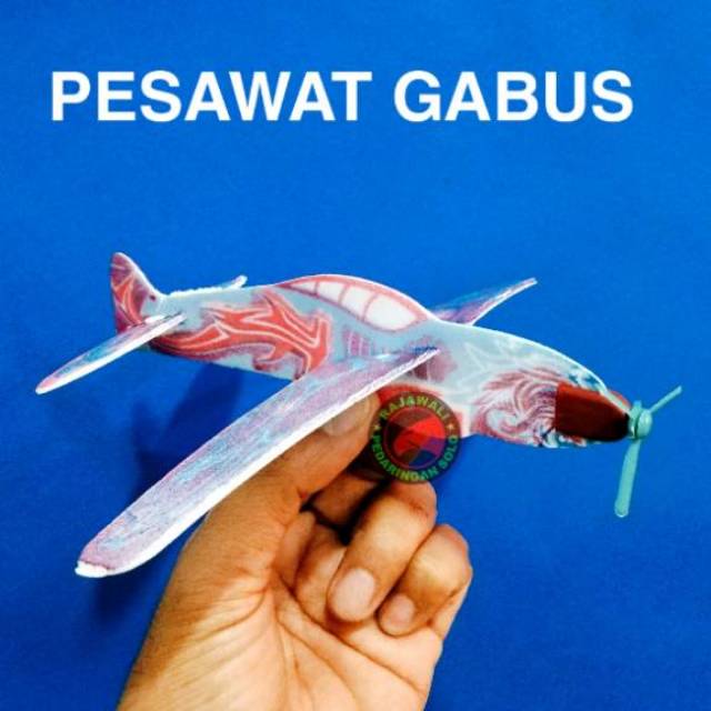MAINAN PESAWAT GABUS / PESAWAT STEROFOAM / PESAWAT BUSA