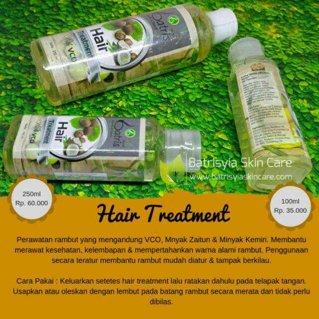 Batrisyia Hair Treatment Dengan Vco Toko Resmi Penjualan