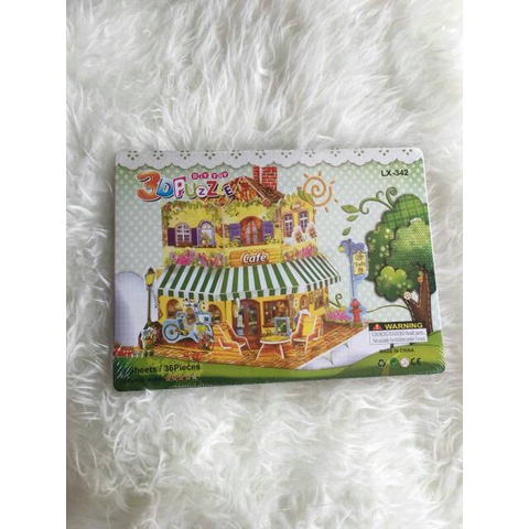 Puzzle 3D model DIY mainan edukatif ukuran besar