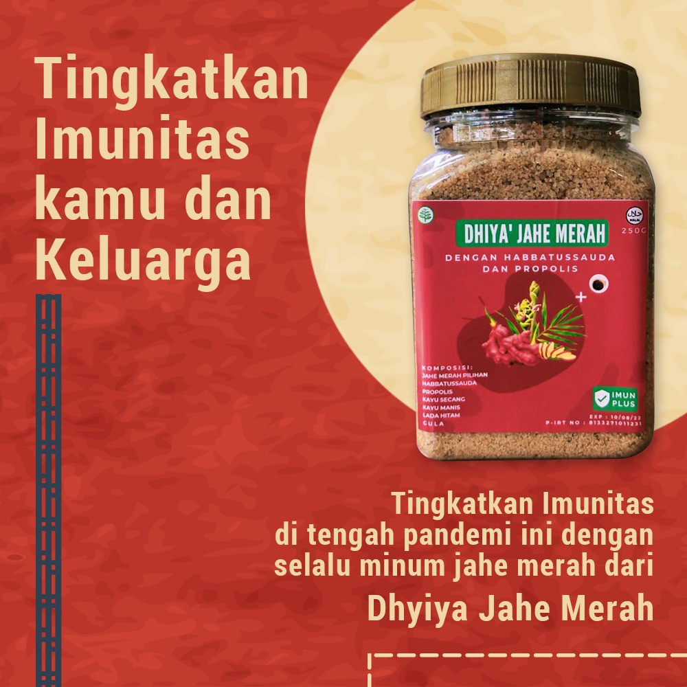 

DHIYA HERBAL – JAHE MERAH INSTAN (BOTOL)