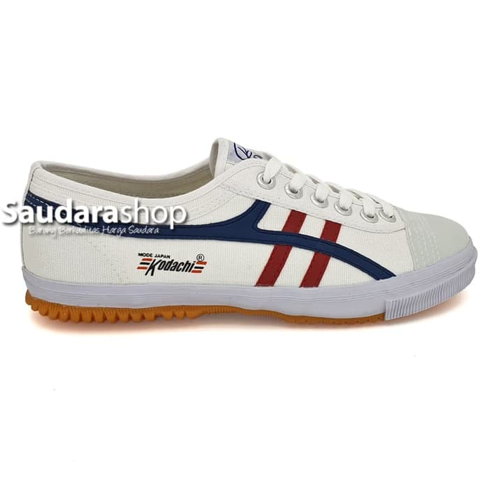 Sepatu Kodachi 8172 Putih lis Navy Merah / Sepatu Kodachi 8172 Classic