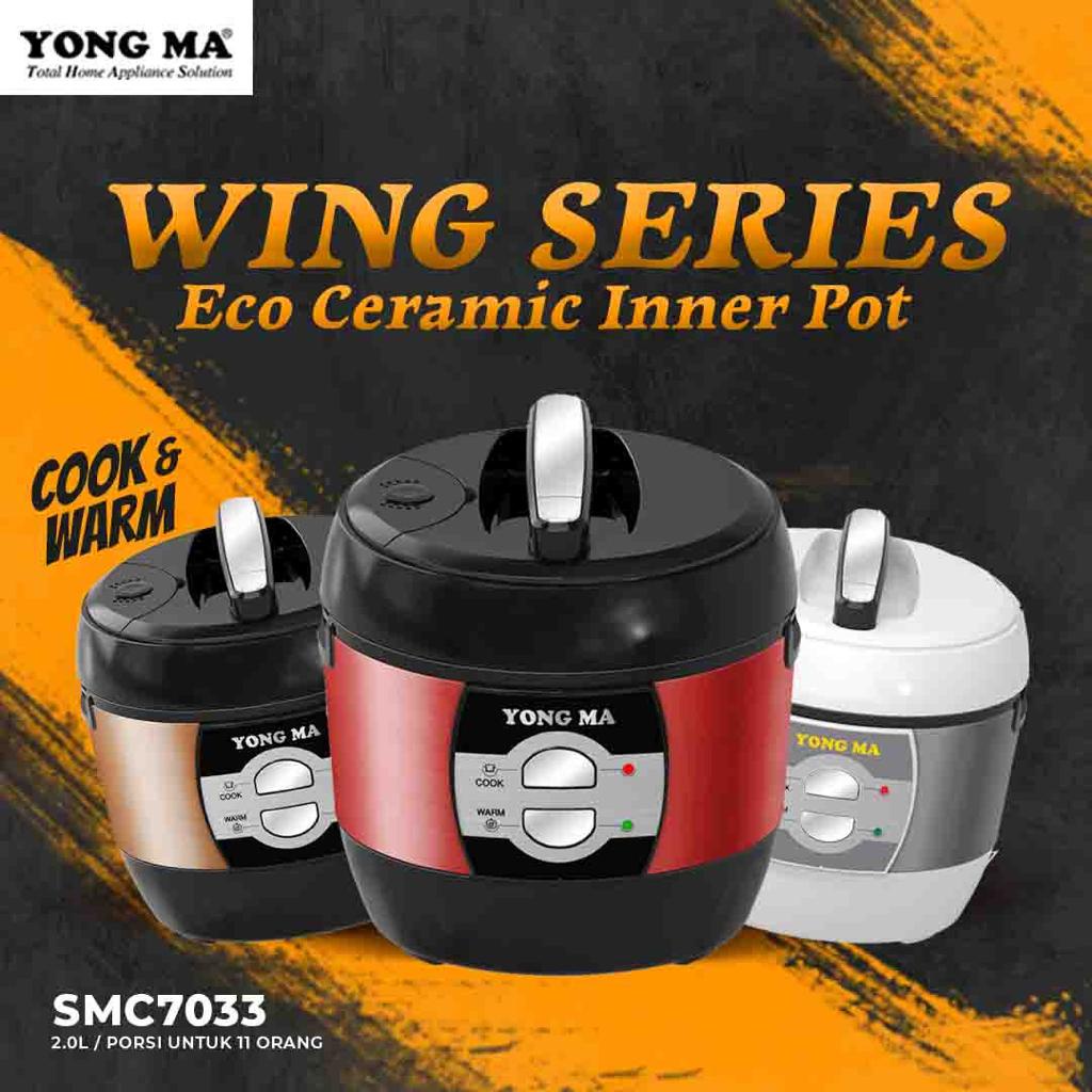 Rice Cooker Magic Com Yong Ma YongMa SMC 7033 Kapasitas 2 Liter