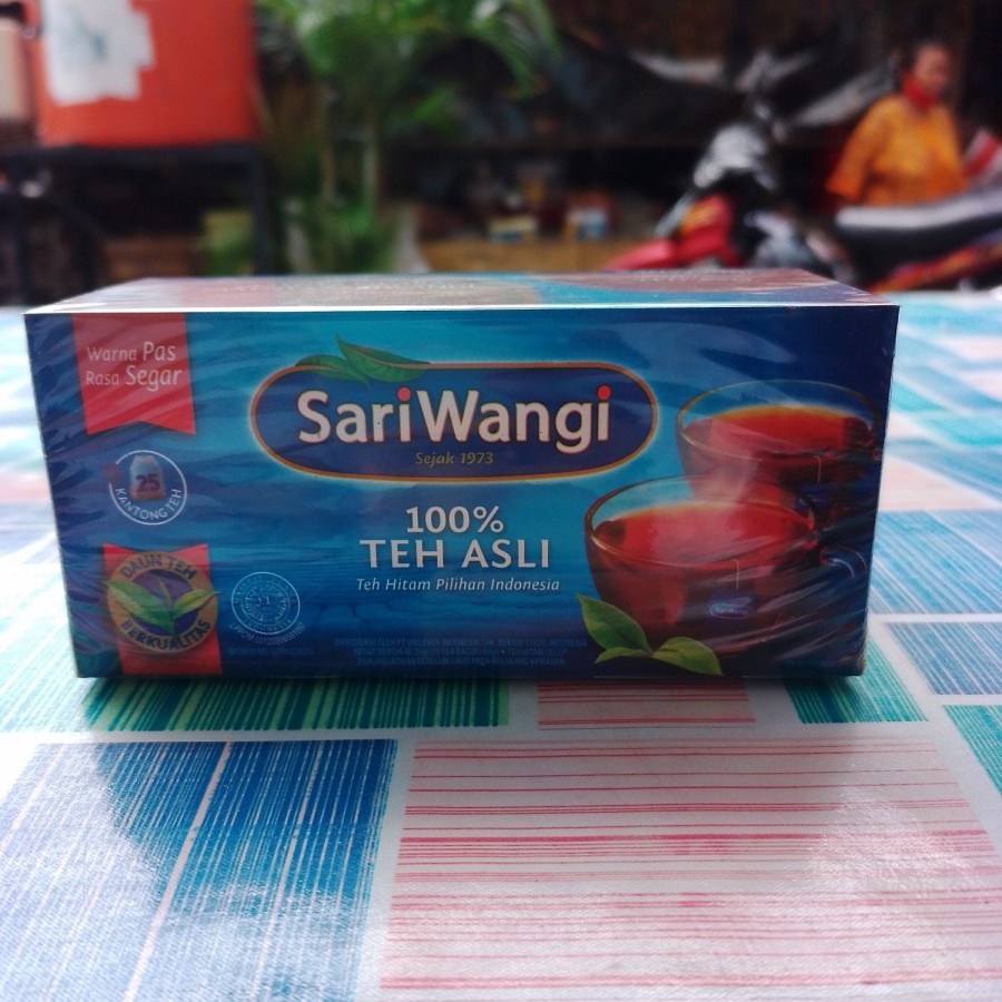 

Teh Celup SARIWANGI - isi 25 kantong teh