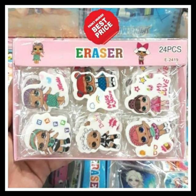 

(BEST PRICE) PENGHAPUS KARAKTER LOL ISI 24