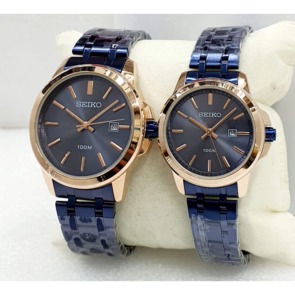 Jam Tangan SEIKO Couple Anti Air | Jam Tangan Pria Wanita Bisa satuan /COD / Terbaru/Terlaris