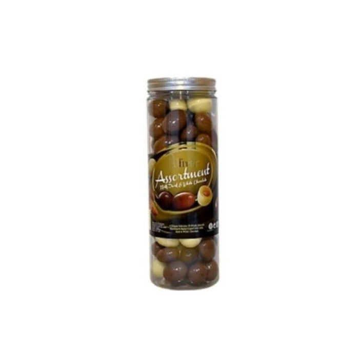 

Alfredo asst milk.darkWhite choc 280gr