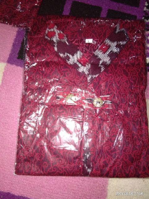 Couple Batik Modern Ani Motif Mega Mendung Pekalongan