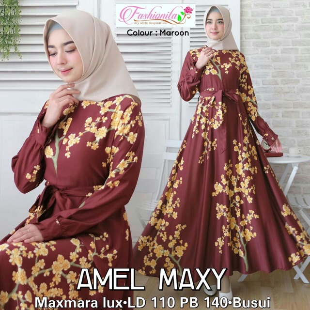 Gamis amel maxy by fashionita