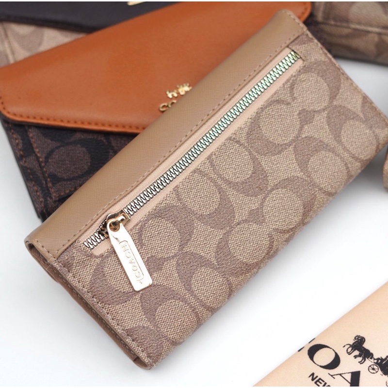 DOMPET CO*CH ENVELOVE SIGNATURE (free paper bag,box,cover) uk.20x10