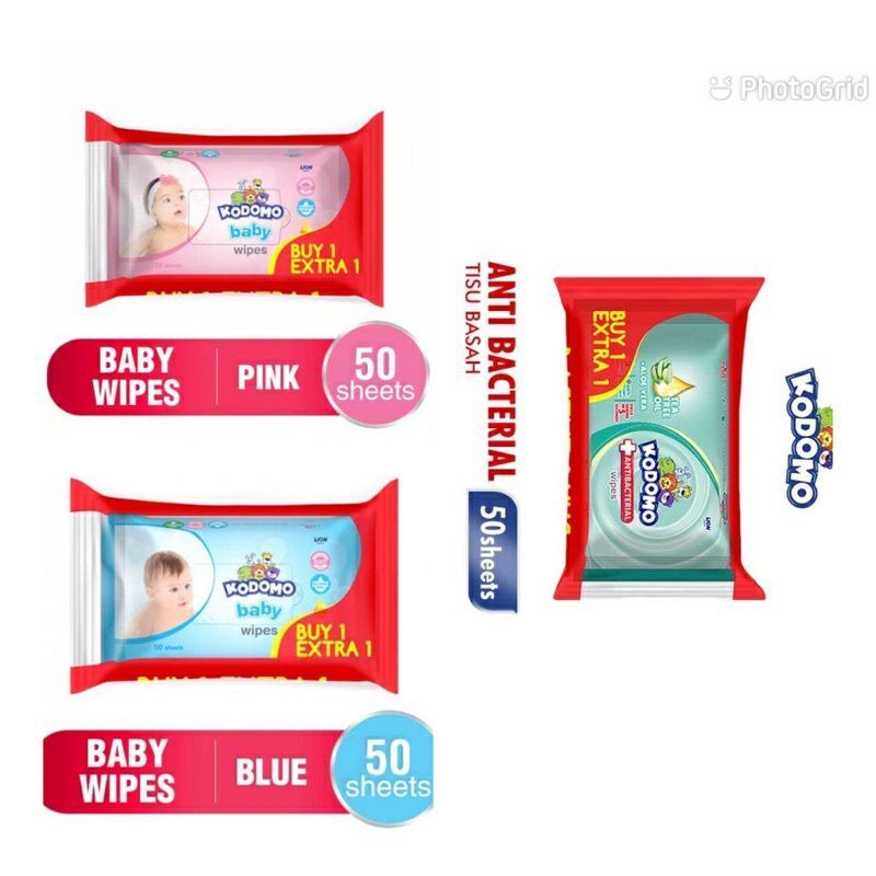 Tisu basah Sweety,kodomo dll