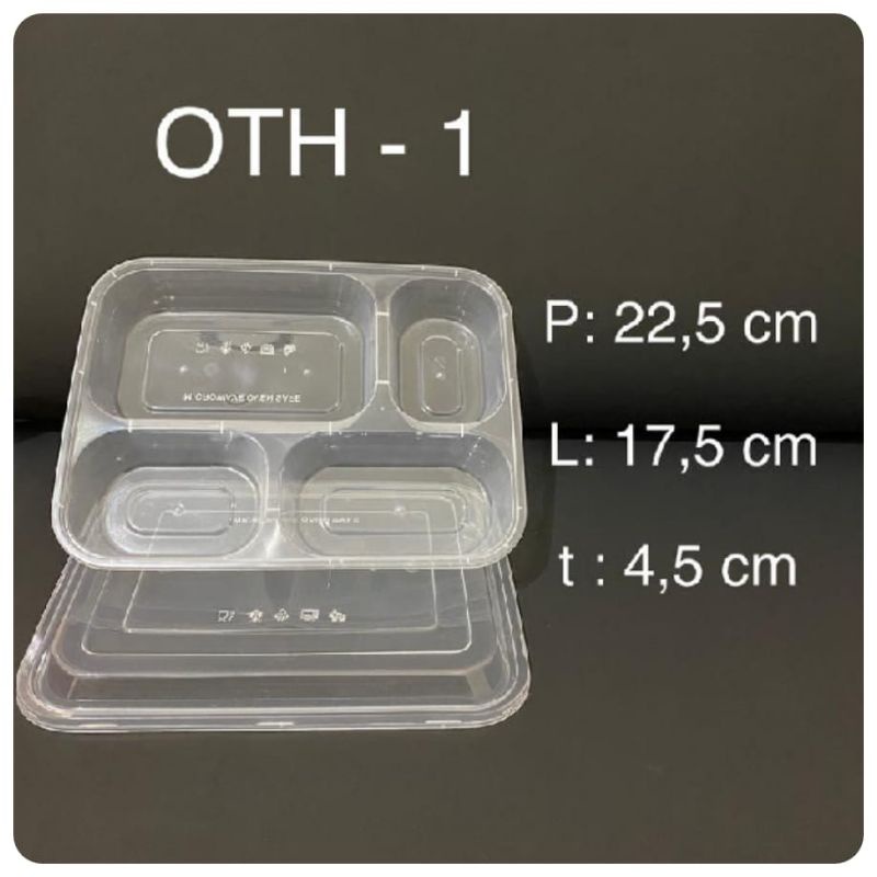 bento box thinwall sekat 4