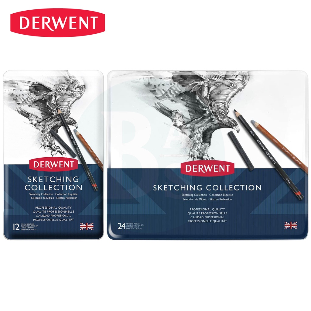 

Sketching Collection Set 12 Small / 24 Medium - Derwent