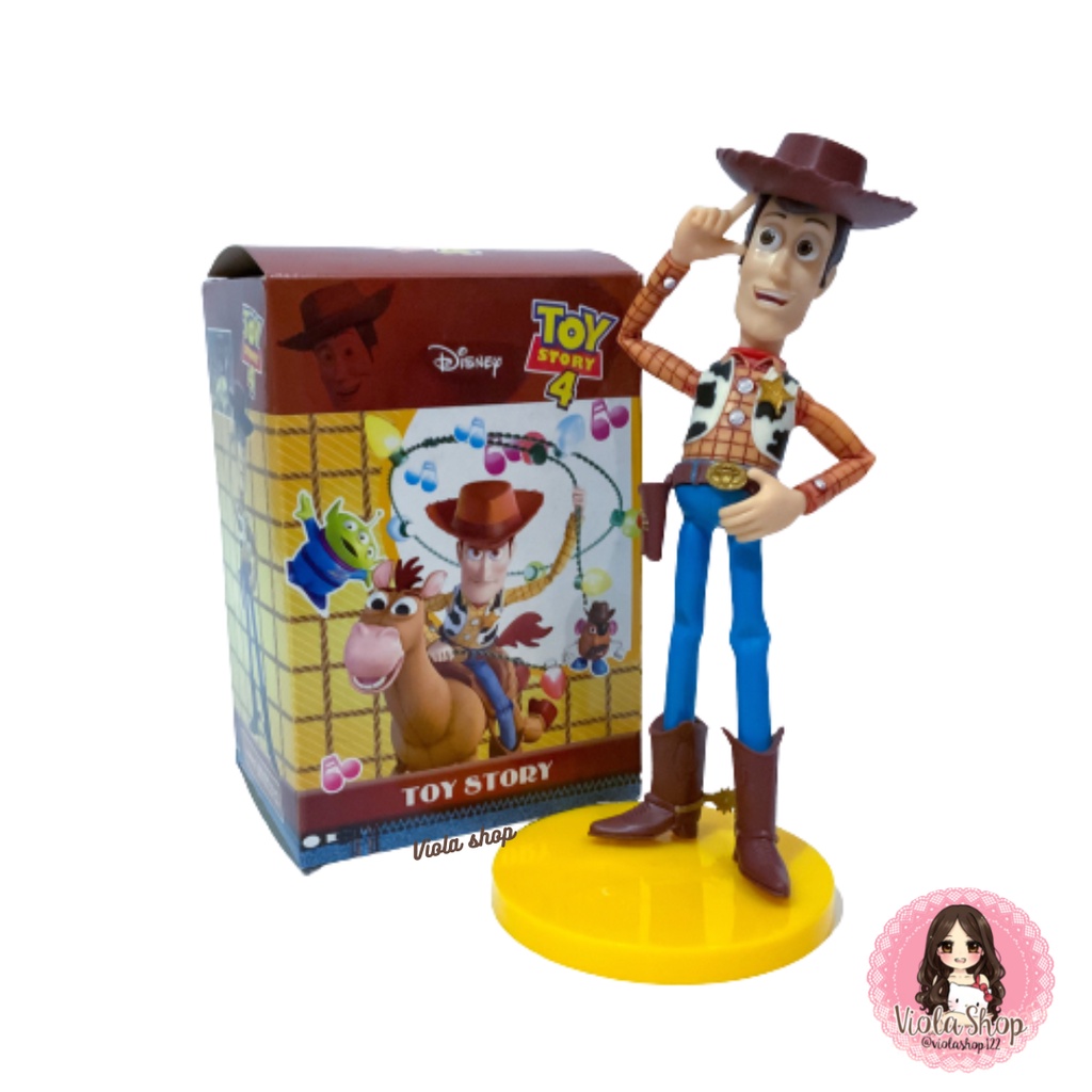 Woody Toy Story 4 action figure mainan tinggi 23 cm