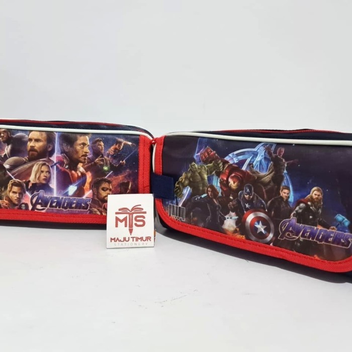 

Hot Sale Kotak Pensil Seleting Model Marvel Bergaransi