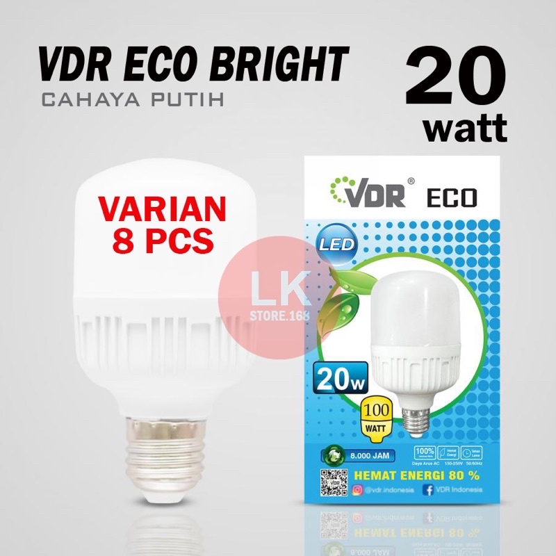 VDR ECO 20W (VARIAN 8 PCS)