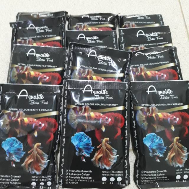 

Pelet ikan cupang hias