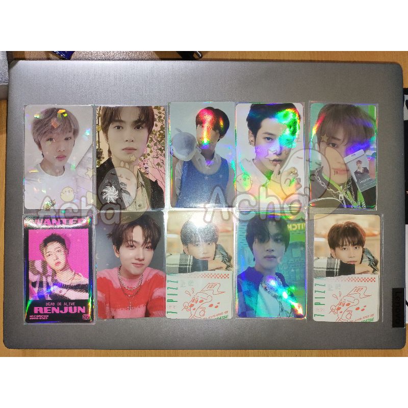Photocard NCT - Jisung Renjun Jaemin Jaehyun Taeil Chenle Haechan Doyoung - Glitch Mode Universe MD 