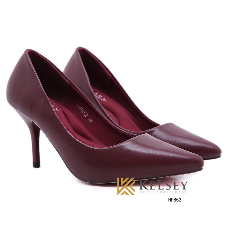 (GRATIS ALAS KAKI) NICOLE SEPATU WANITA HIGH HEELS IMPORT KELSEY HP852 SEPATU HAK PUMP ORIGINAL