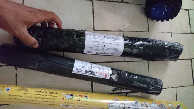 Wallpaper - Walpaper Sticker Dinding Motif Polkadot Ungu Ring - 45cm X 10m - Waterproff Wallpaper