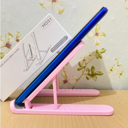 Stand Holder Lipat HD-31 Adjustable Anti Slip Untuk Handphone dan Tablet Universal Murah