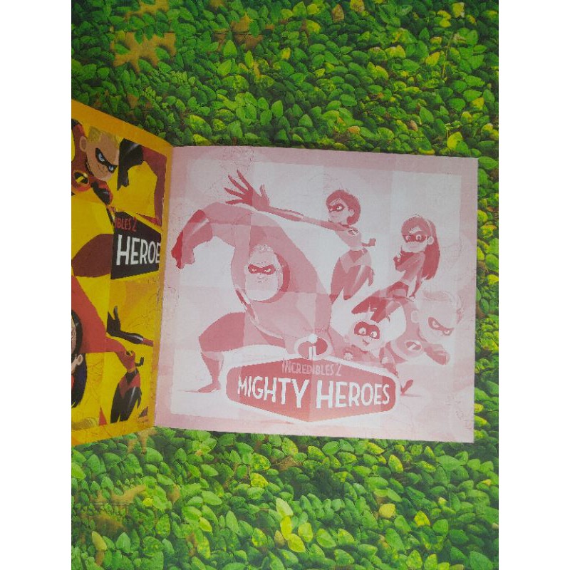 Buku Incredibles 2 - Super Team - Sticker Creative