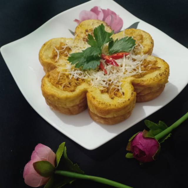 

Bingka kentang gurih