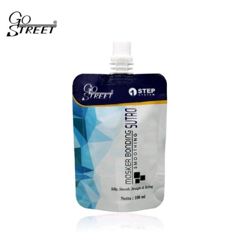 GO STREET Masker Bonding Sutra Smoothing Step 2 Masker Pelurus Rambut - 100 ml
