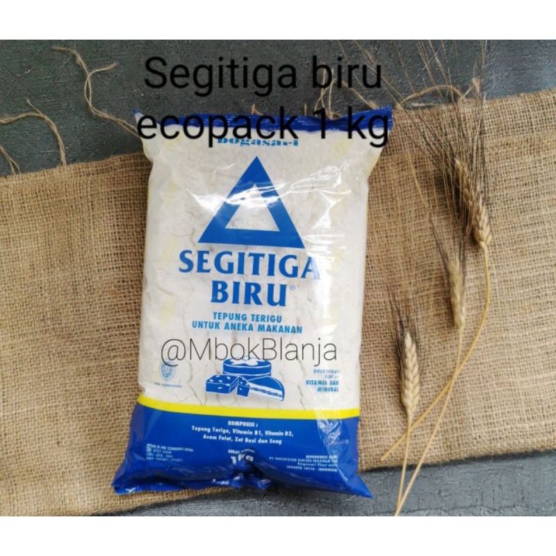 

Tepung terigu segitiga biru / serbaguna protein sedang bogasari ecopack