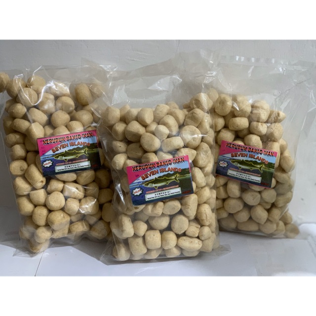 KERUPUK BAKSO IKAN SEVEN ISLAND 200GR