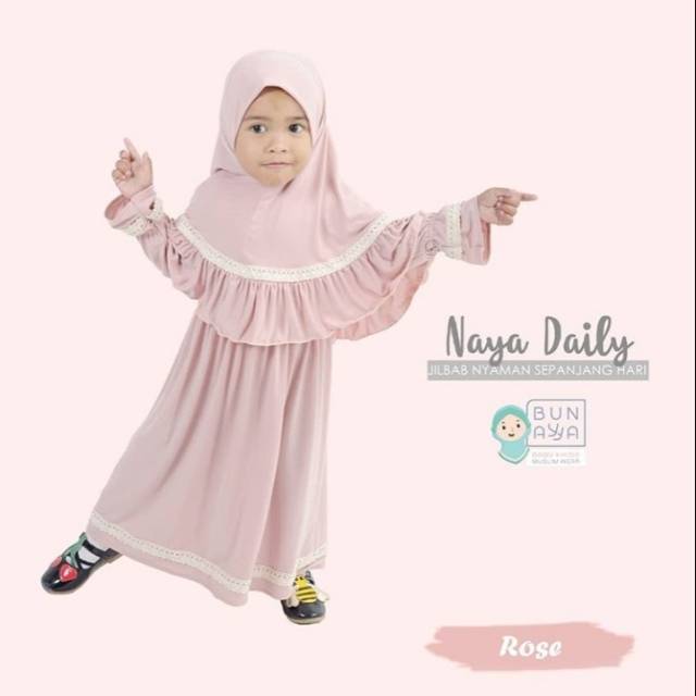 Naya daily set by Bunayya (Rose)