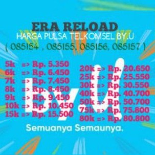 PULSA TELKOMSEL BY. U