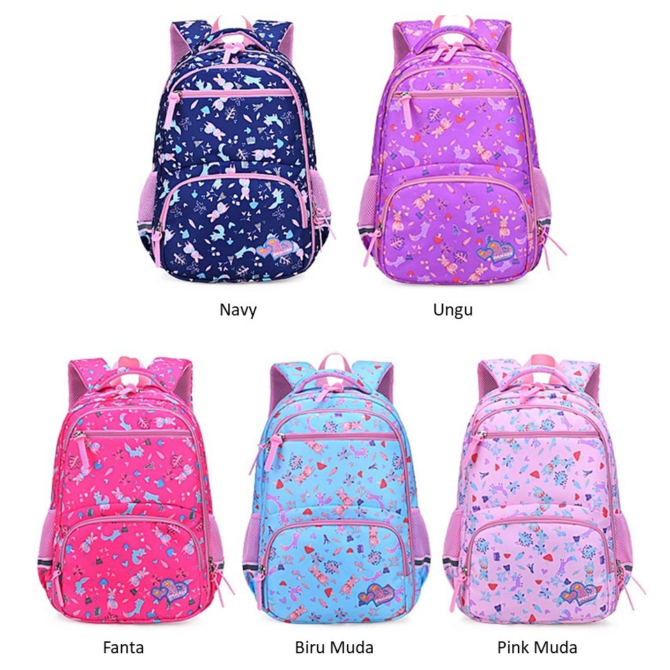 Tas Sekolah - Ransel Sekolah - Backpack - Tas Ransel Sekolah Model Kulkas - Tas Sekolah Import