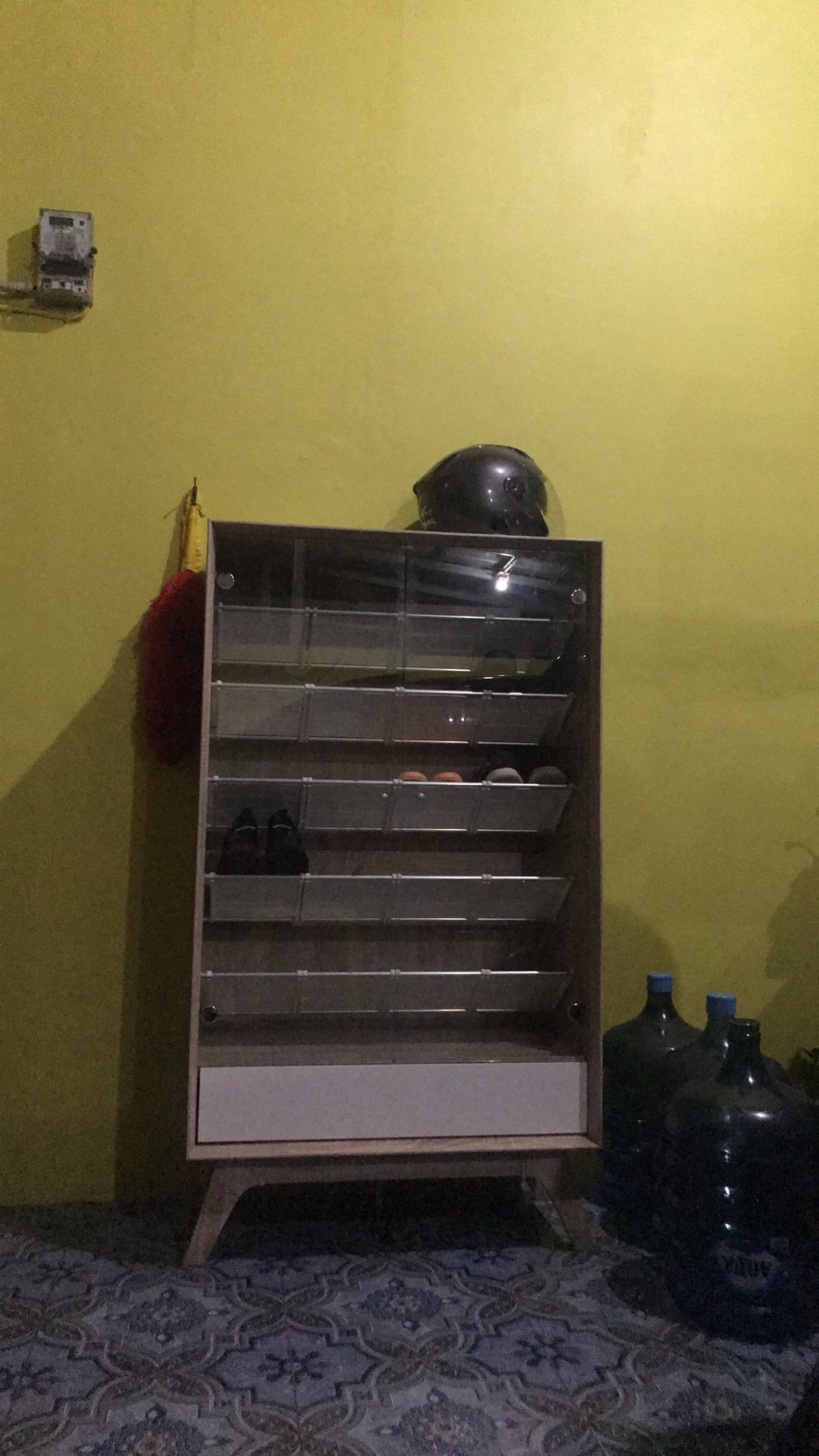 Sr 2218 Graver Agusto Rak Sepatu Lemari Sepatu Minimalis