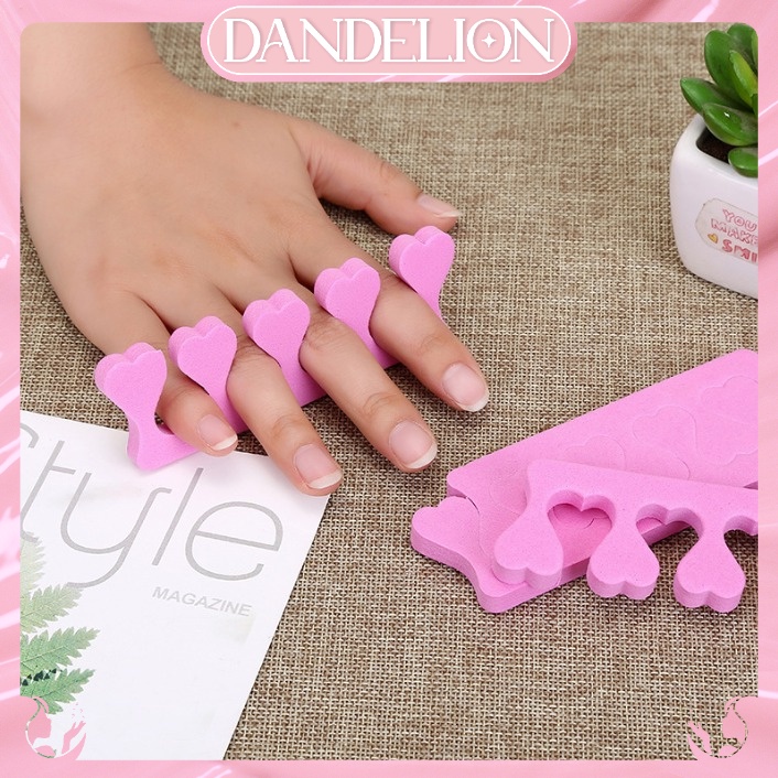 DND Spon Pembatas Jari Nail Finger Separtor pemisah jari sepasang isi 2 Manicure Pedicure