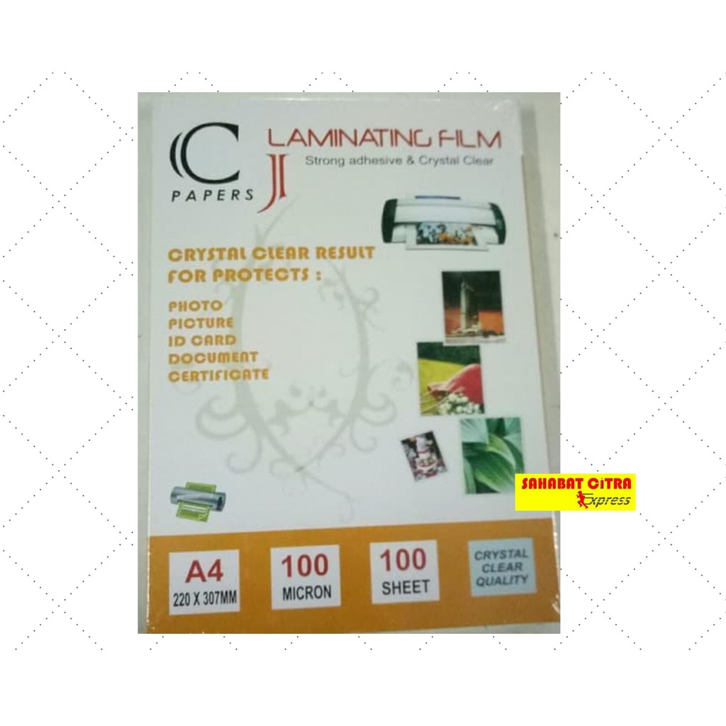 

PLASTIK LAMINATING / LAMINATING FIRM A4 PACK 贴合塑料
